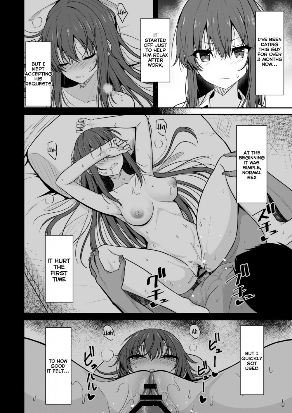 Hentai Manga Comic-Mitame ga Kitsume na Kanojo o Kaihatsu shite Kozukuri suru made-Read-5